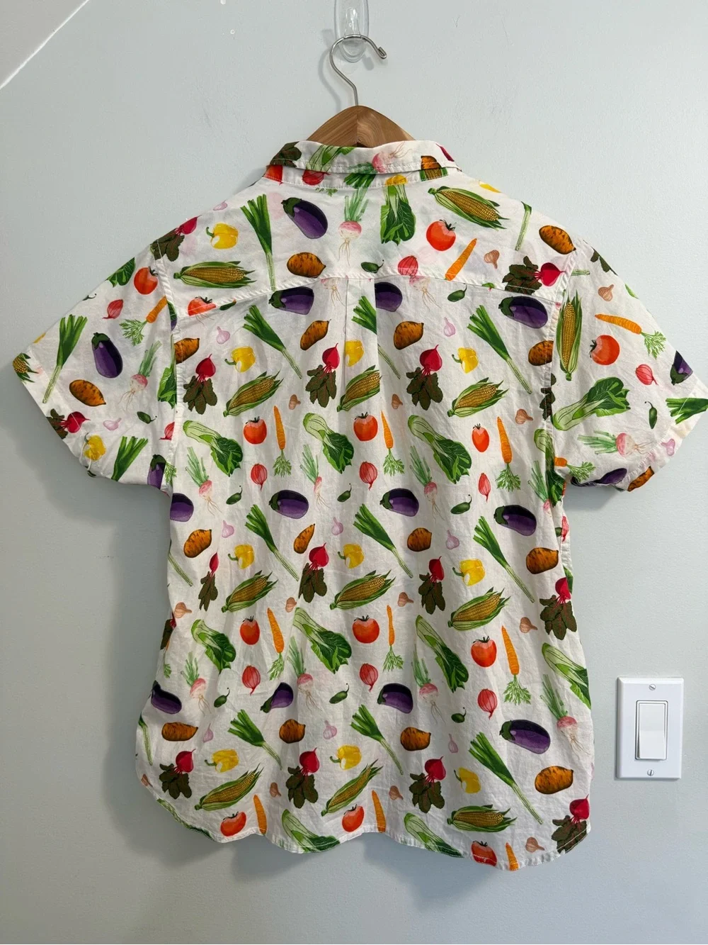 Kavu Girl Party Short Sleeve Shirt Veggie Lover Women’s - Picture 4 of 13